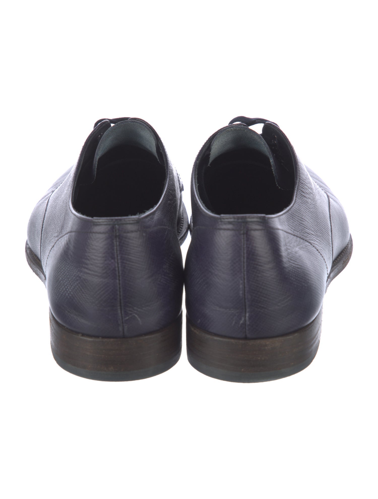 Prada Leather Derby Shoes